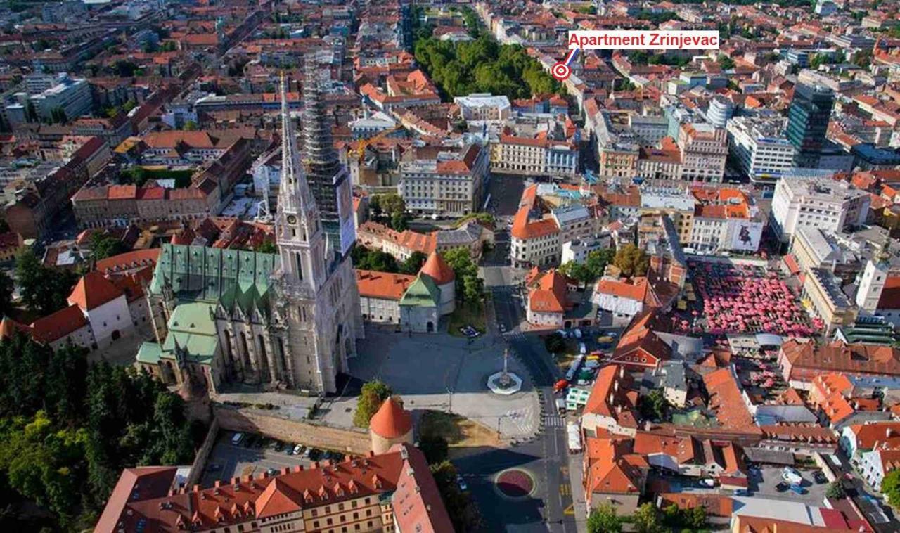 Apartment Zrinjevac Zagreb Eksteriør bilde